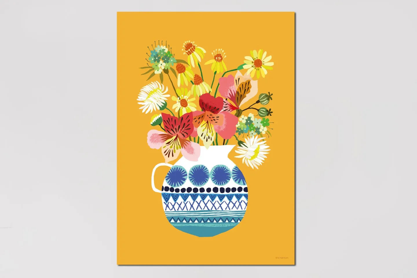 Festival Flowers Print